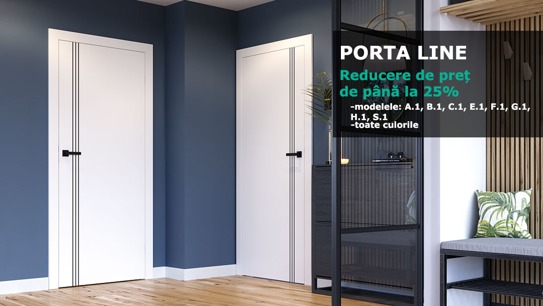 Promoția Toamna Porta 2023 la uși de interior