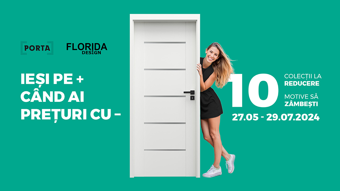 Promoția Vara Porta 2024 la uși de interior – design interior vintage, modern, tradițional, eclectic etc.