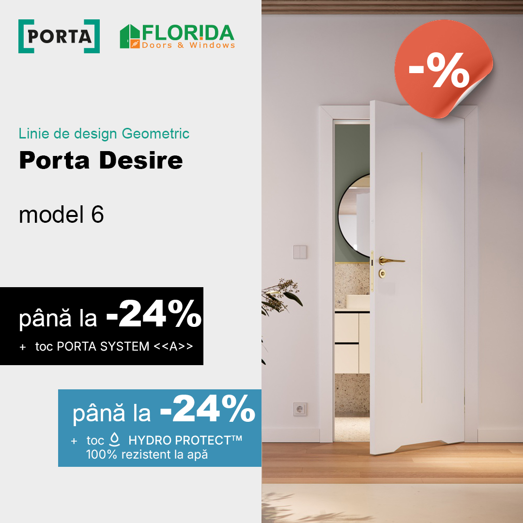 Porta Desire – linia de design Geometric