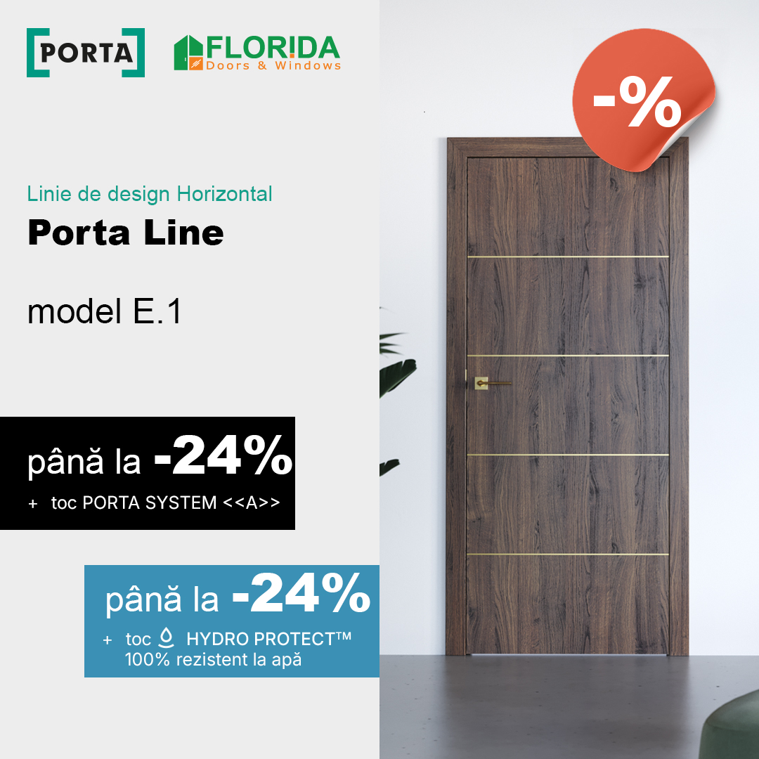 Porta Line – linia de design Horizontal