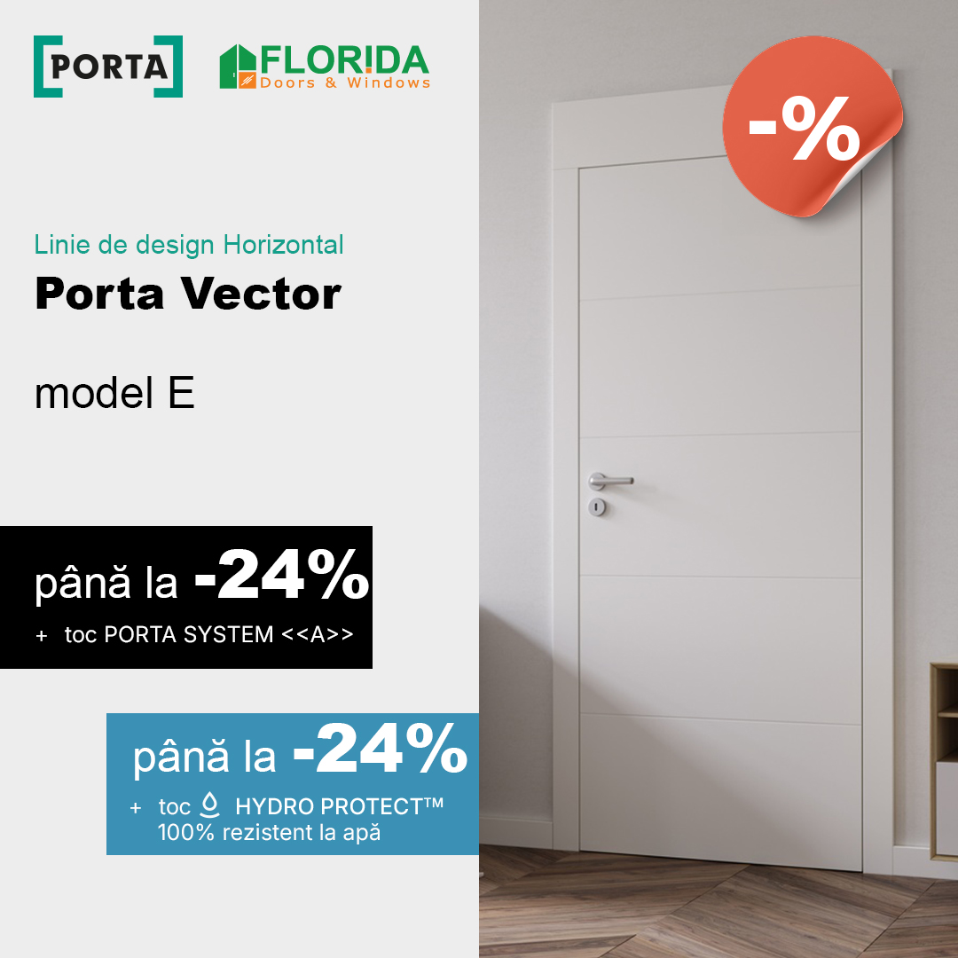 Porta Vector – linia de design Horizontal