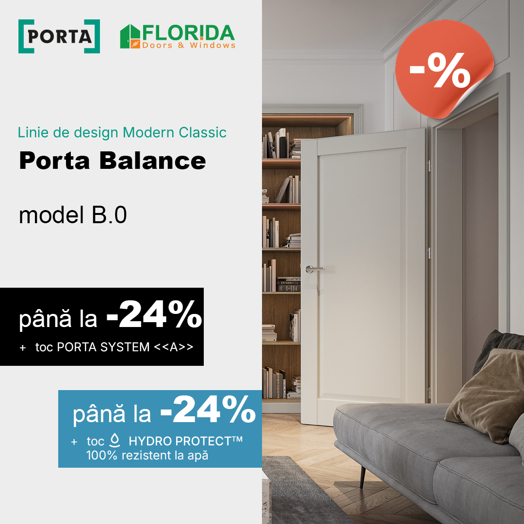 Porta Balance – linia de design Modern Clasic