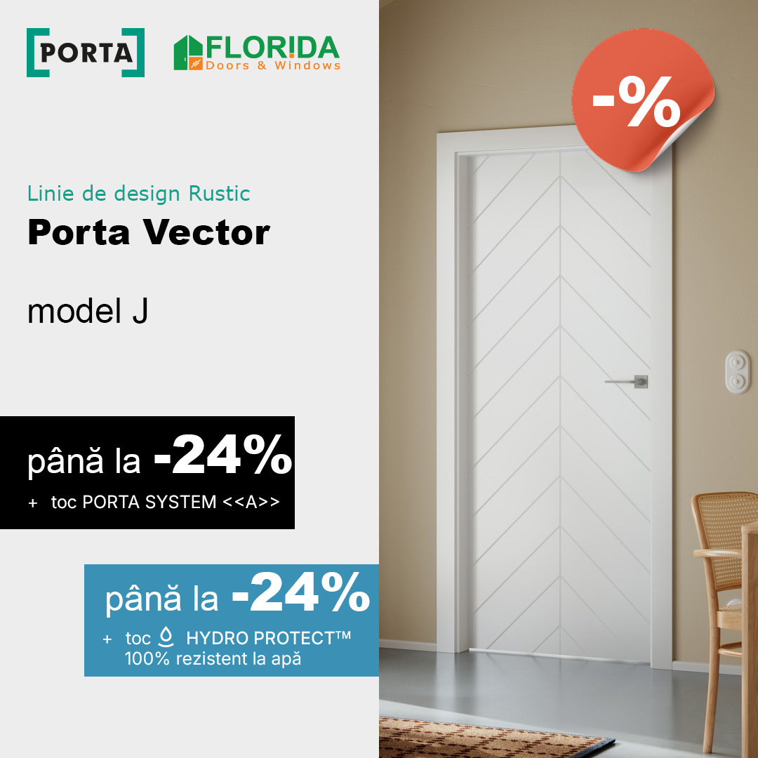 Porta Vector – linia de design Rustic