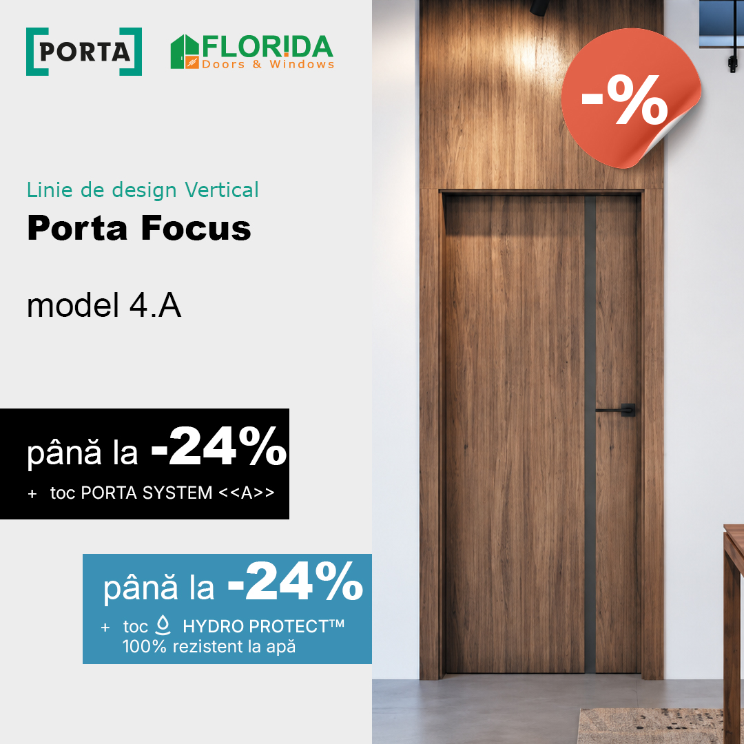 Porta Focus – linia de design Vertical