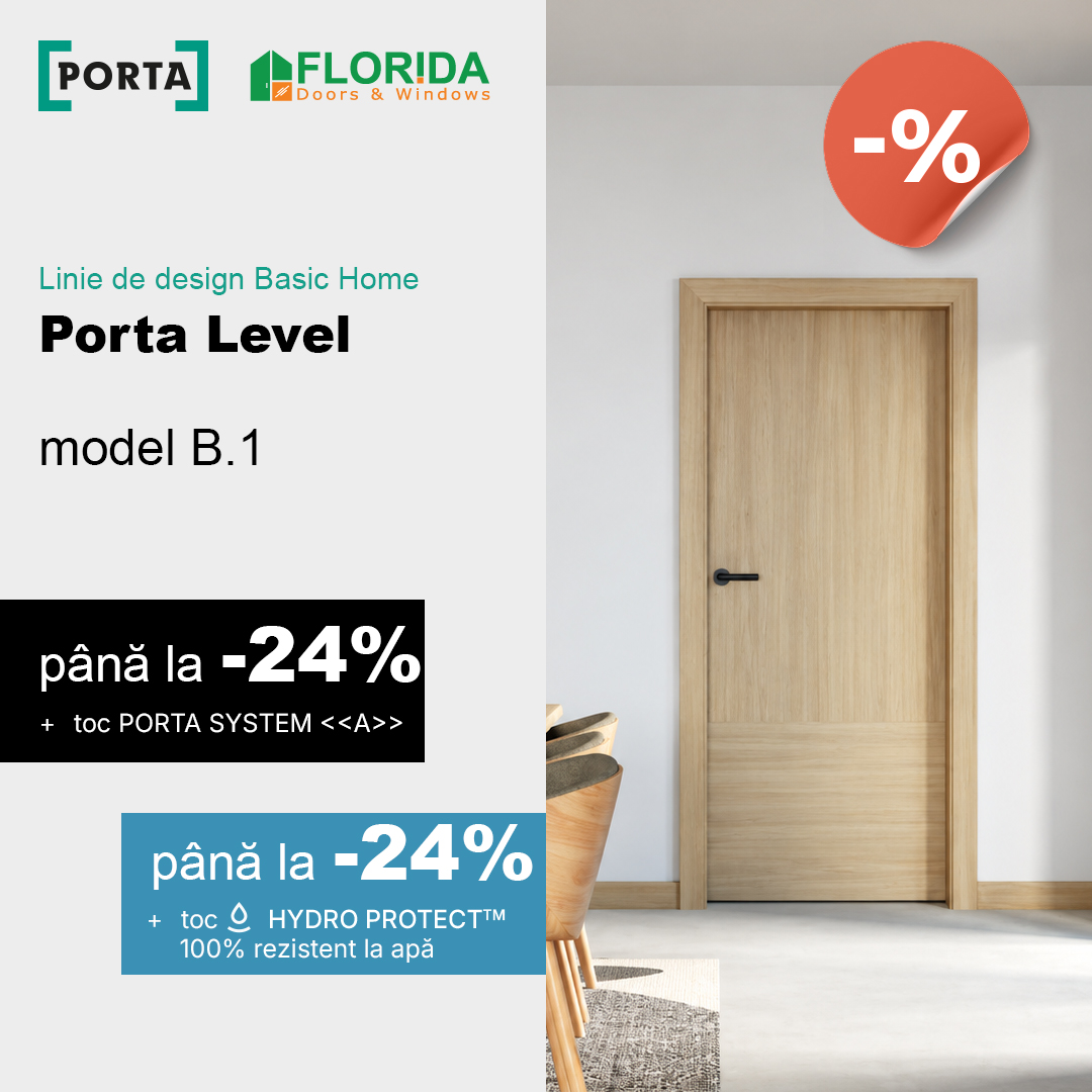 Porta Level – linia de design Basic Home