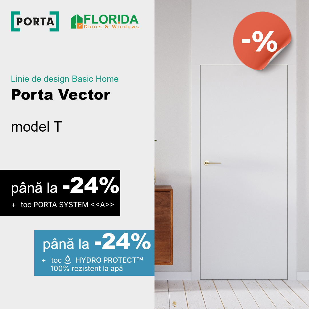 Porta Vector – linia de design Basic Home